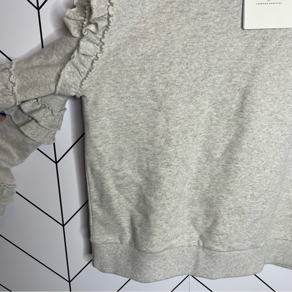 Philosophy di Lorenzo Serafini | Ruffle Oversized Pullover Sweatshirt Medium NWT - Picture 7 of 14